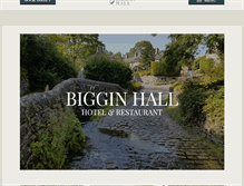 Tablet Screenshot of bigginhall.co.uk